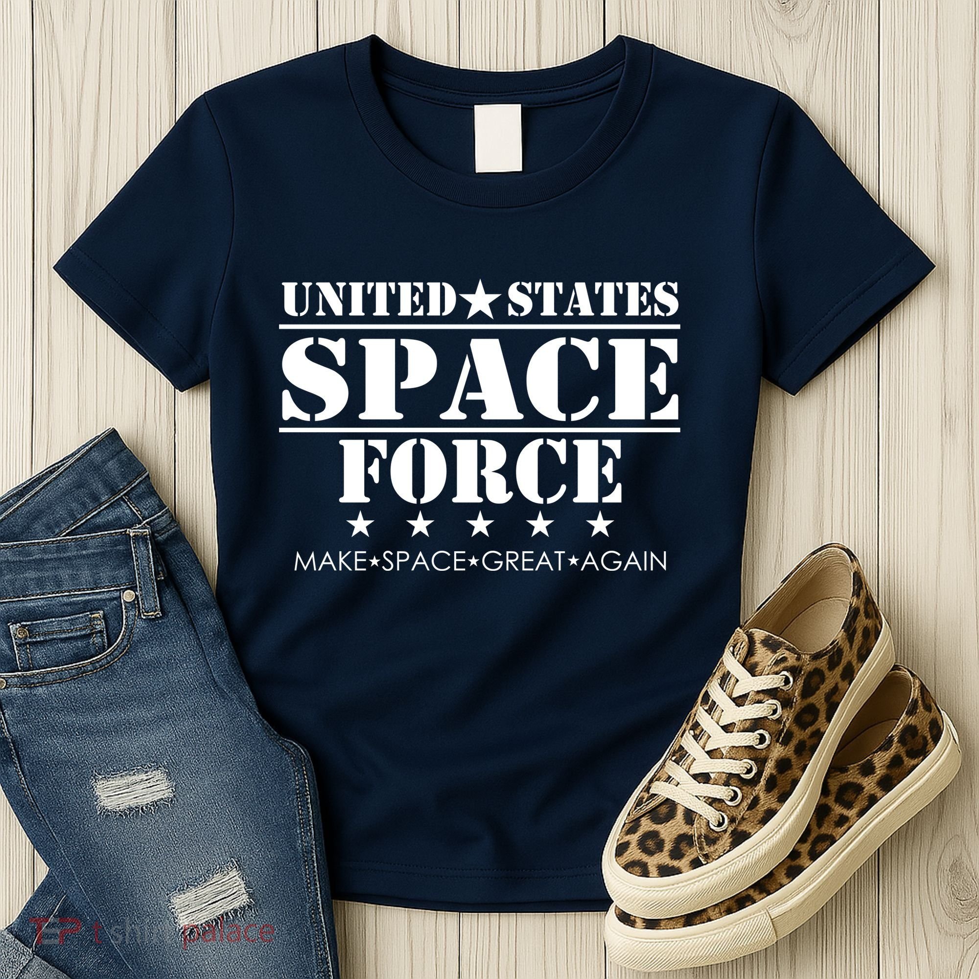 United States Space Force Make Space Great Again Women's T-Shirt