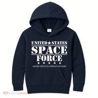 United States Space Force Make Space Great Again Kids Hoodie thumb 0