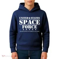 United States Space Force Make Space Great Again Kids Hoodie thumb 4