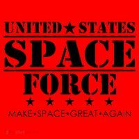 United States Space Force Make Space Great Again Santa Hat thumb 1