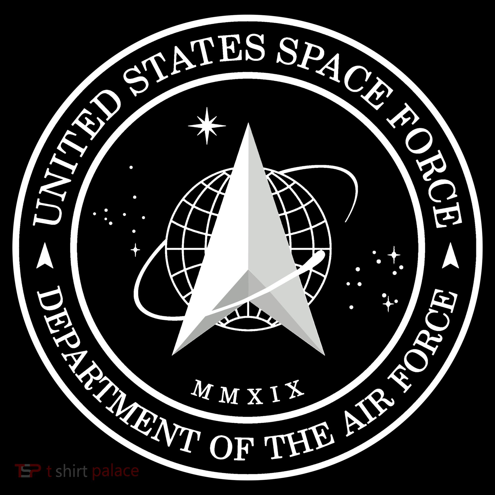 United States Space Force Outline Logo Backpack