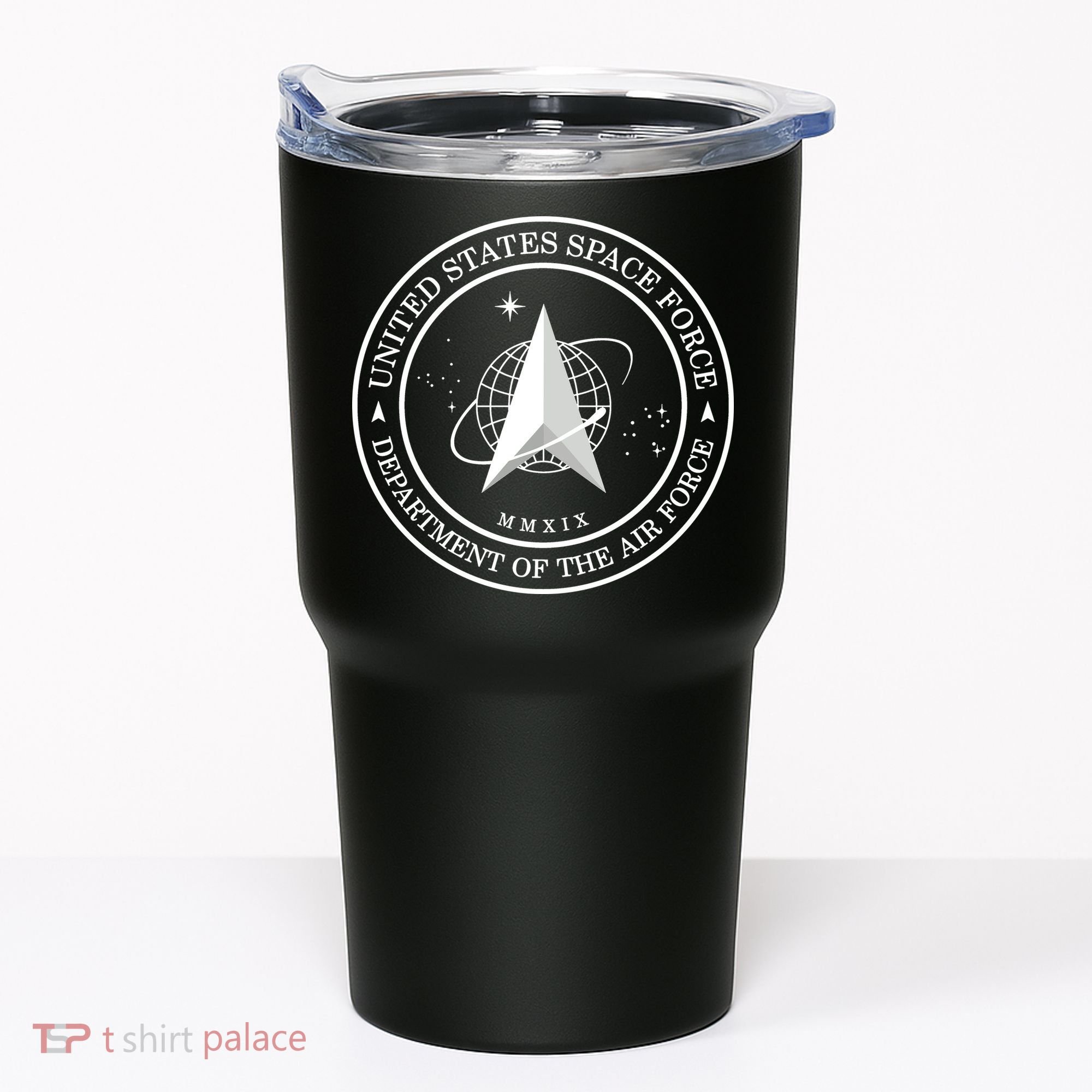 United States Space Force Outline Logo Tumbler