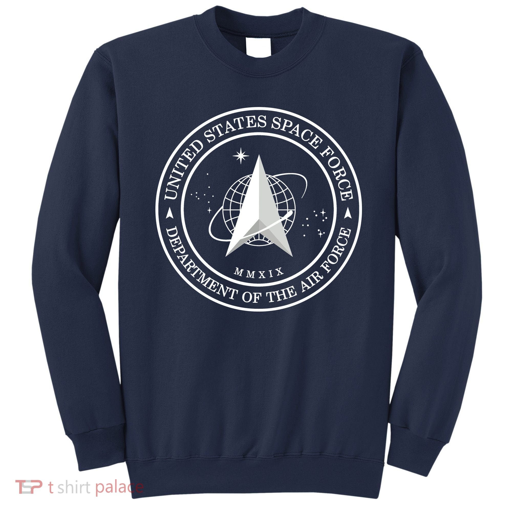 United States Space Force Outline Logo Sweatshirt