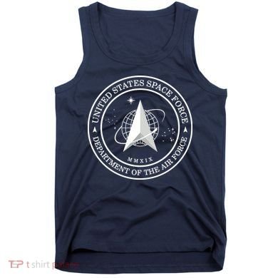 United States Space Force Outline Logo Tank Top
