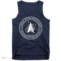 United States Space Force Outline Logo Tank Top thumb 0