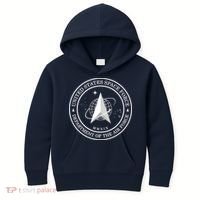 United States Space Force Outline Logo Kids Hoodie thumb 0