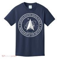 United States Space Force Outline Logo Kids T-Shirt thumb 0