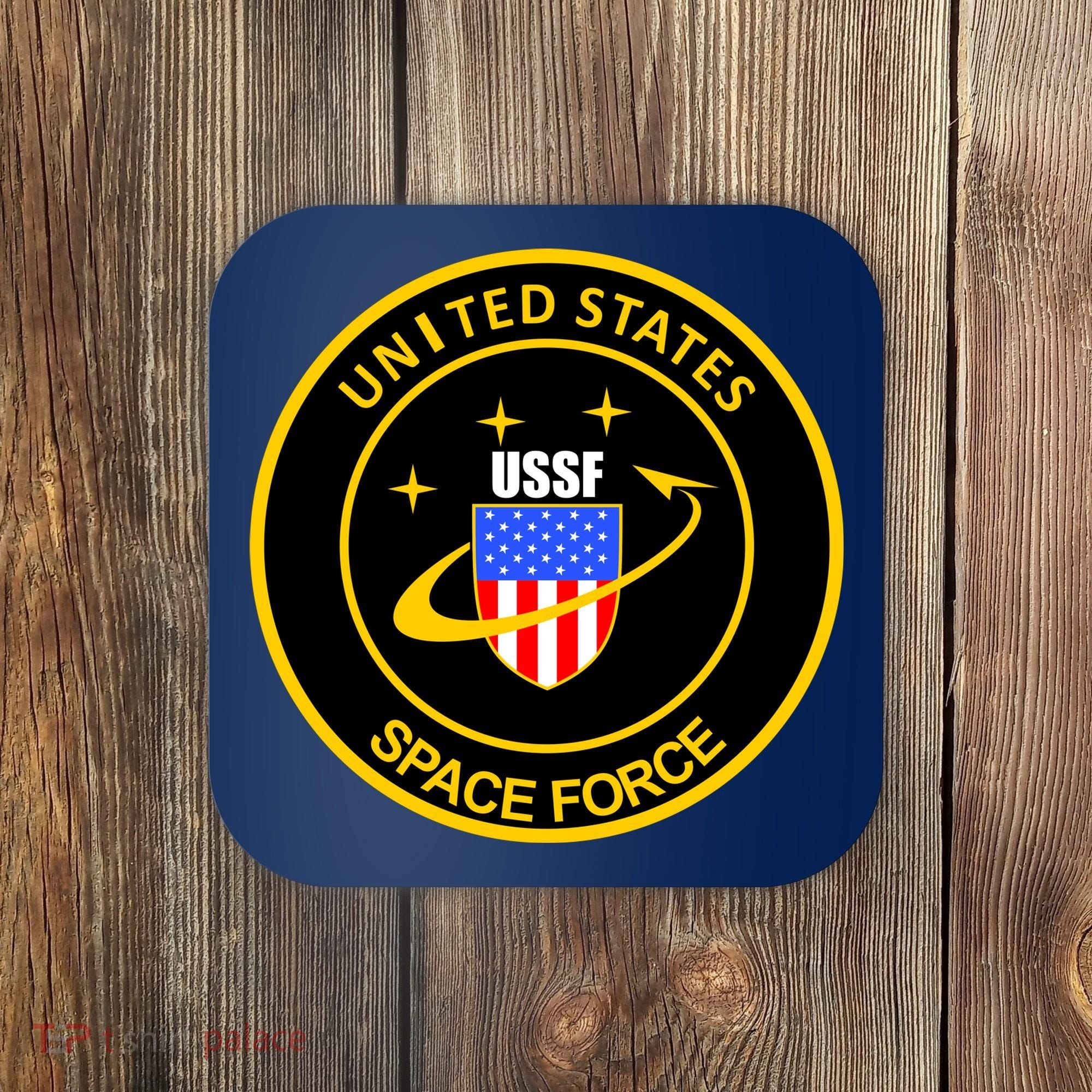 United States Space Force USSF Coaster
