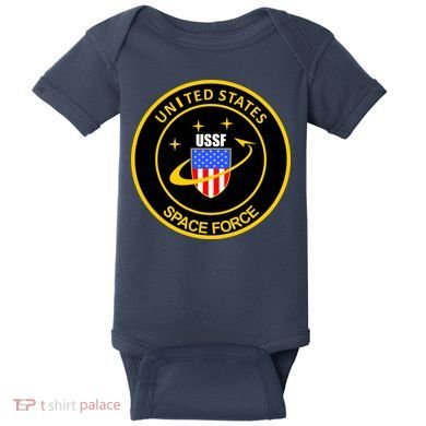United States Space Force USSF Baby Bodysuit