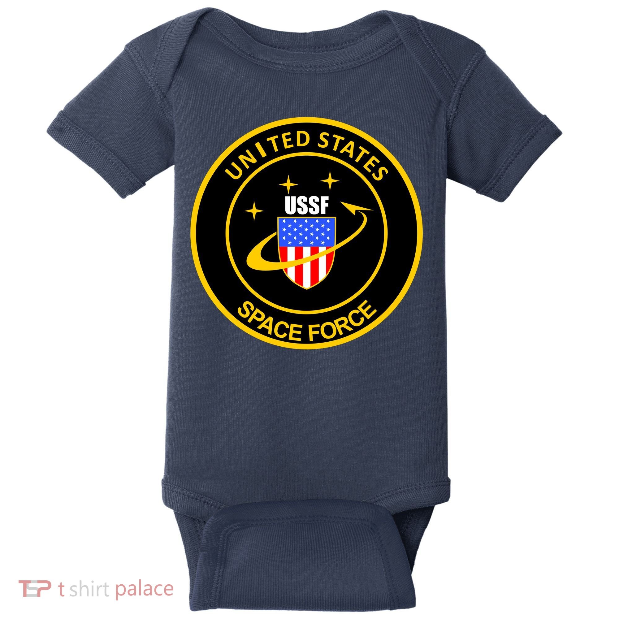 United States Space Force USSF Baby Bodysuit