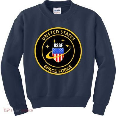United States Space Force USSF Kids Sweatshirt