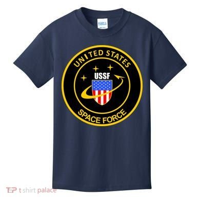 United States Space Force USSF Kids T-Shirt