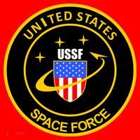 United States Space Force USSF Santa Hat thumb 1
