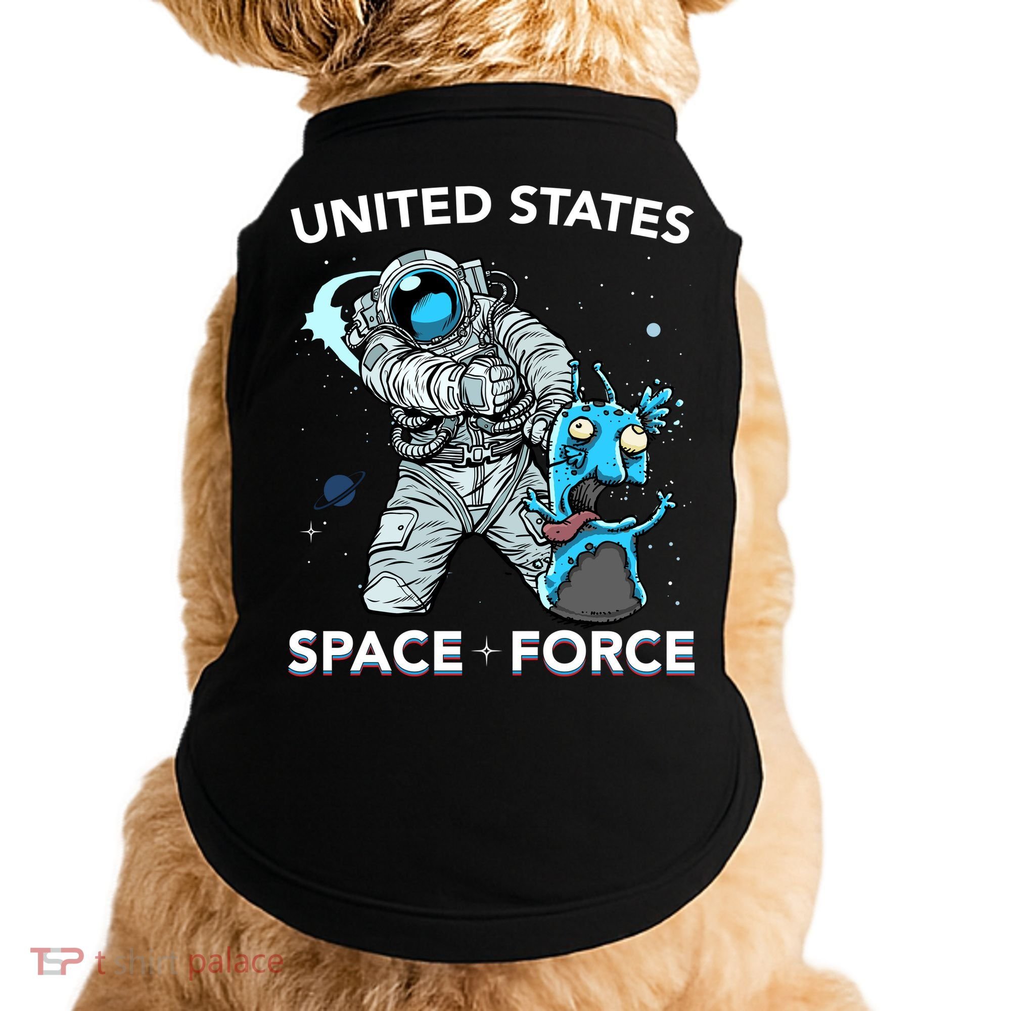 United States Space Force USSF Alien Fight Doggie Tank