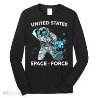 United States Space Force USSF Alien Fight Long Sleeve Shirt thumb 0