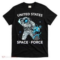 United States Space Force USSF Alien Fight T-Shirt thumb 0