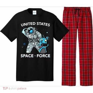 United States Space Force USSF Alien Fight Pajama Set