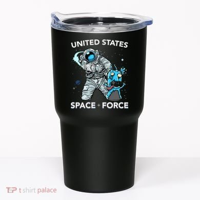 United States Space Force USSF Alien Fight Tumbler