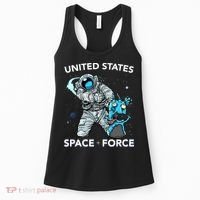 United States Space Force USSF Alien Fight Women's Tank Top thumb 0