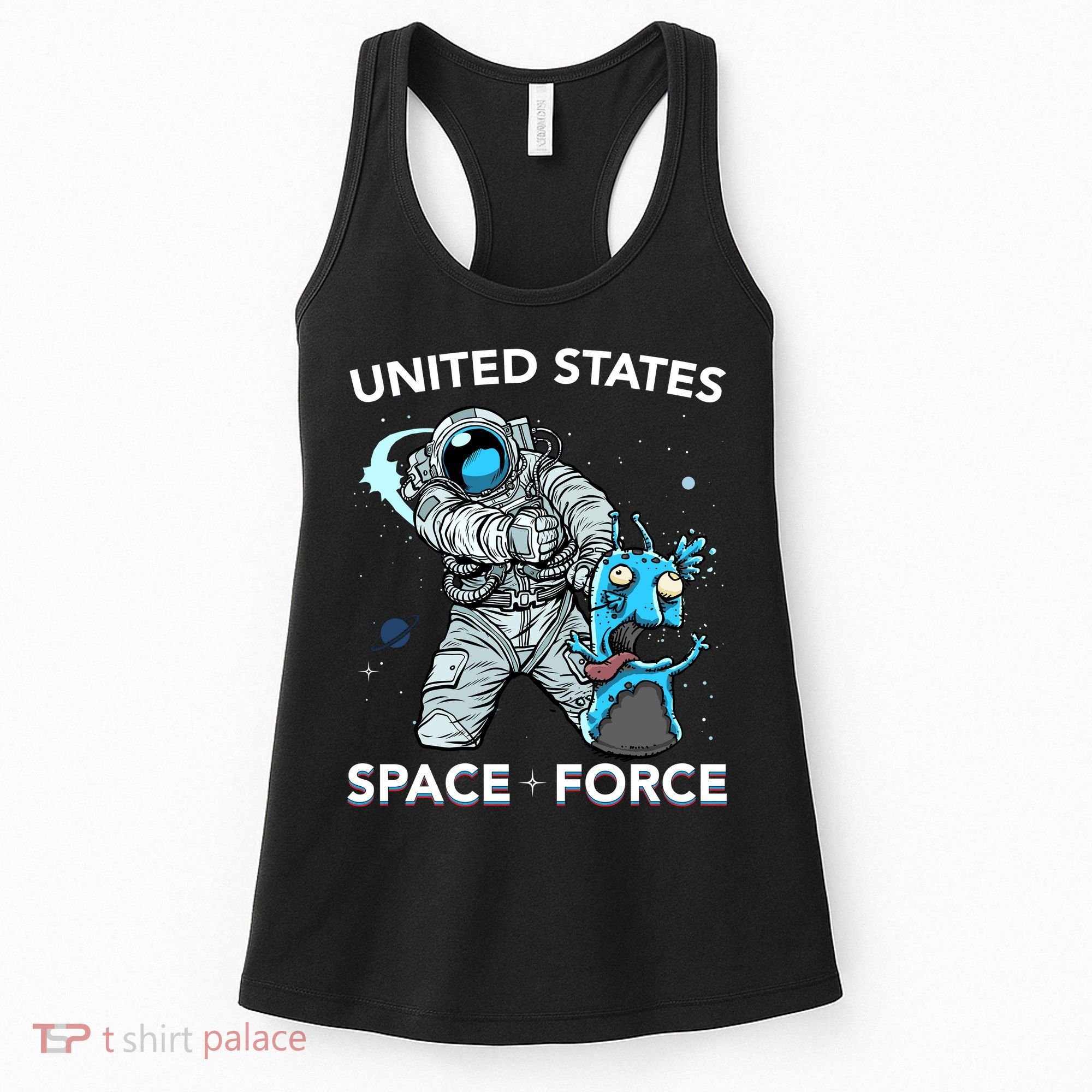 United States Space Force USSF Alien Fight Women's Tank Top