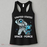 United States Space Force USSF Alien Fight Women's Tank Top thumb 3