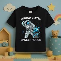 United States Space Force USSF Alien Fight Toddler T-Shirt thumb 3