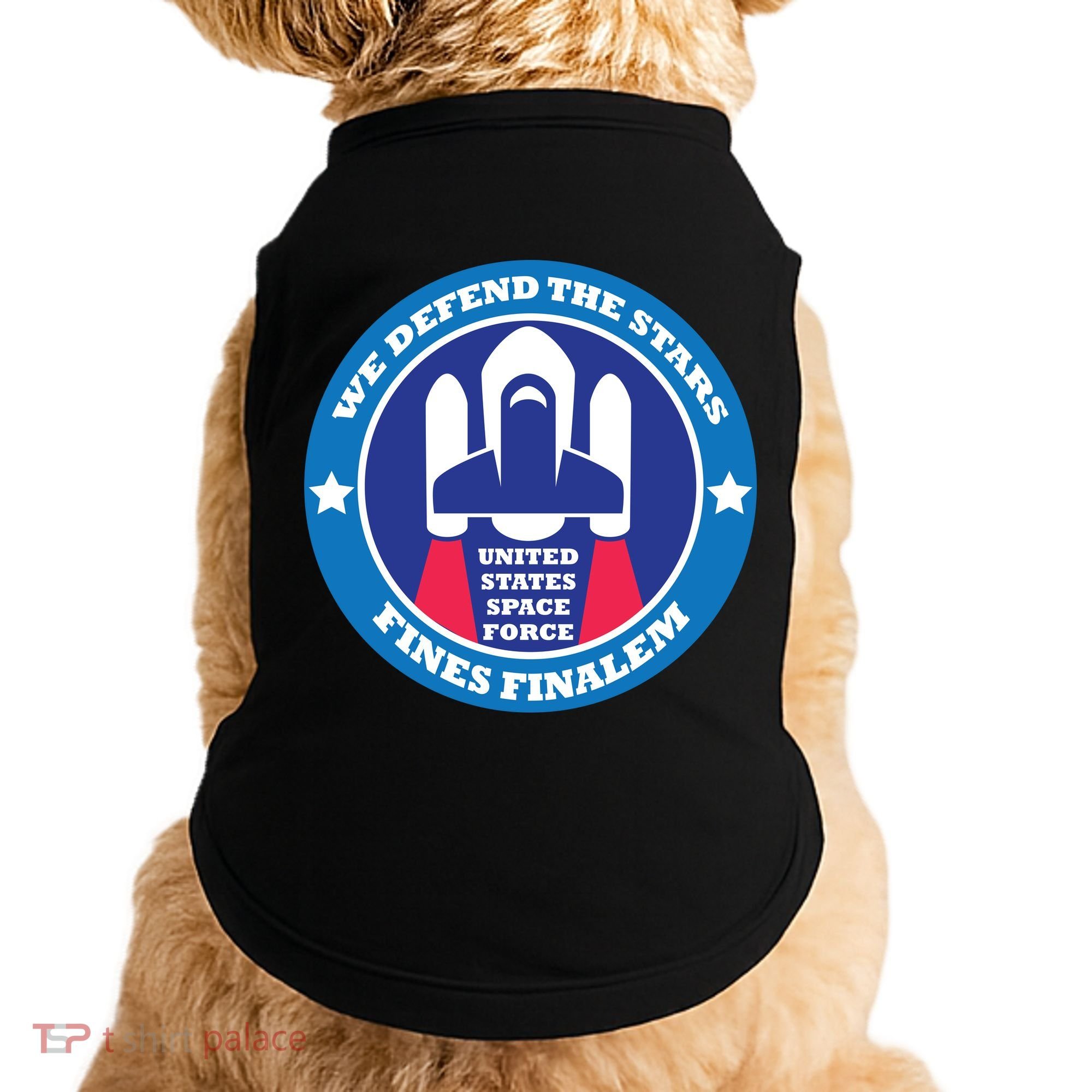 United States Space Force We Defend the Stars Doggie Tank