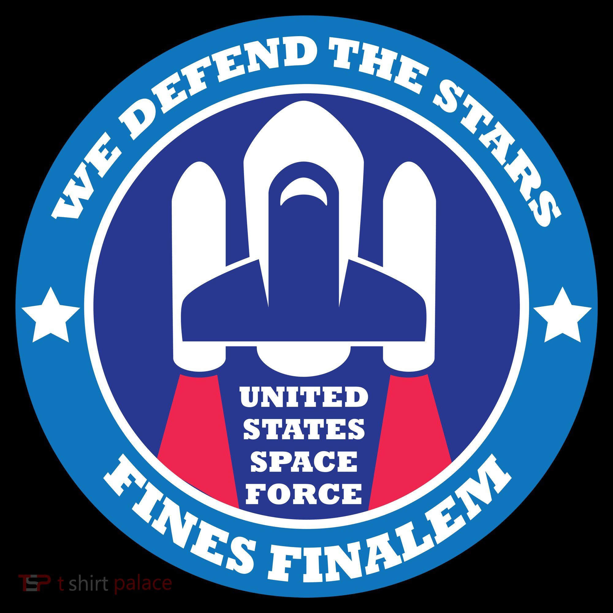 United States Space Force We Defend the Stars Coffee Mug