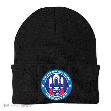 United States Space Force We Defend the Stars Beanie
