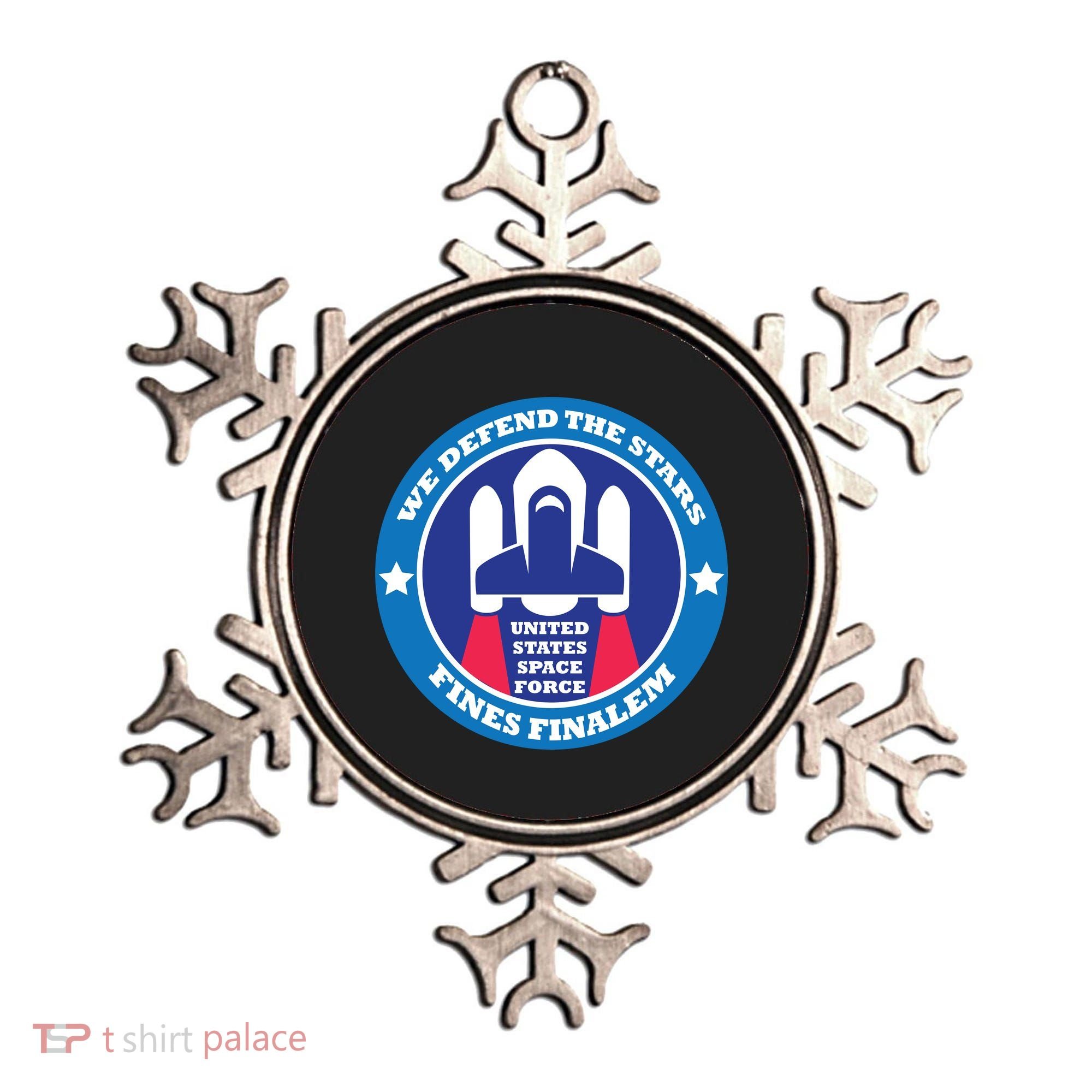 United States Space Force We Defend the Stars Ornament