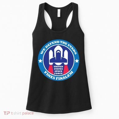 United States Space Force We Defend the Stars Women's Tank Top