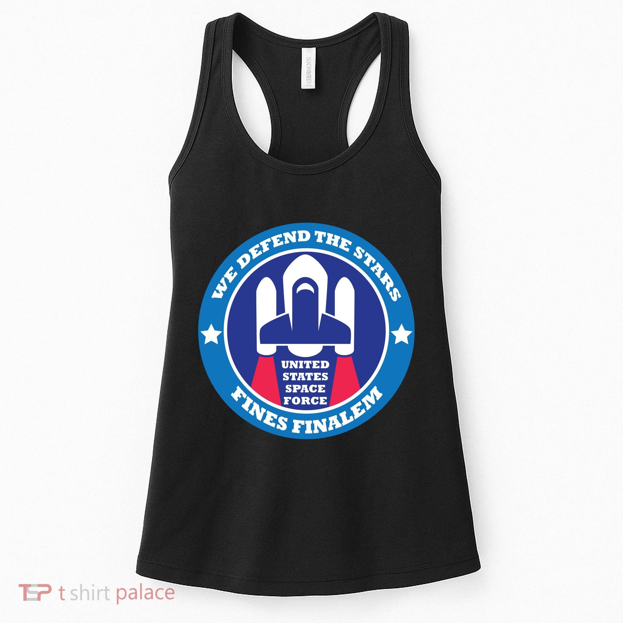 United States Space Force We Defend the Stars Women's Tank Top