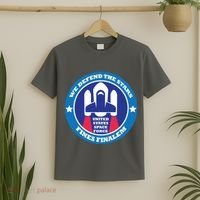 United States Space Force We Defend the Stars T-Shirt thumb 2