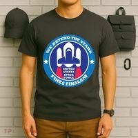 United States Space Force We Defend the Stars T-Shirt thumb 6