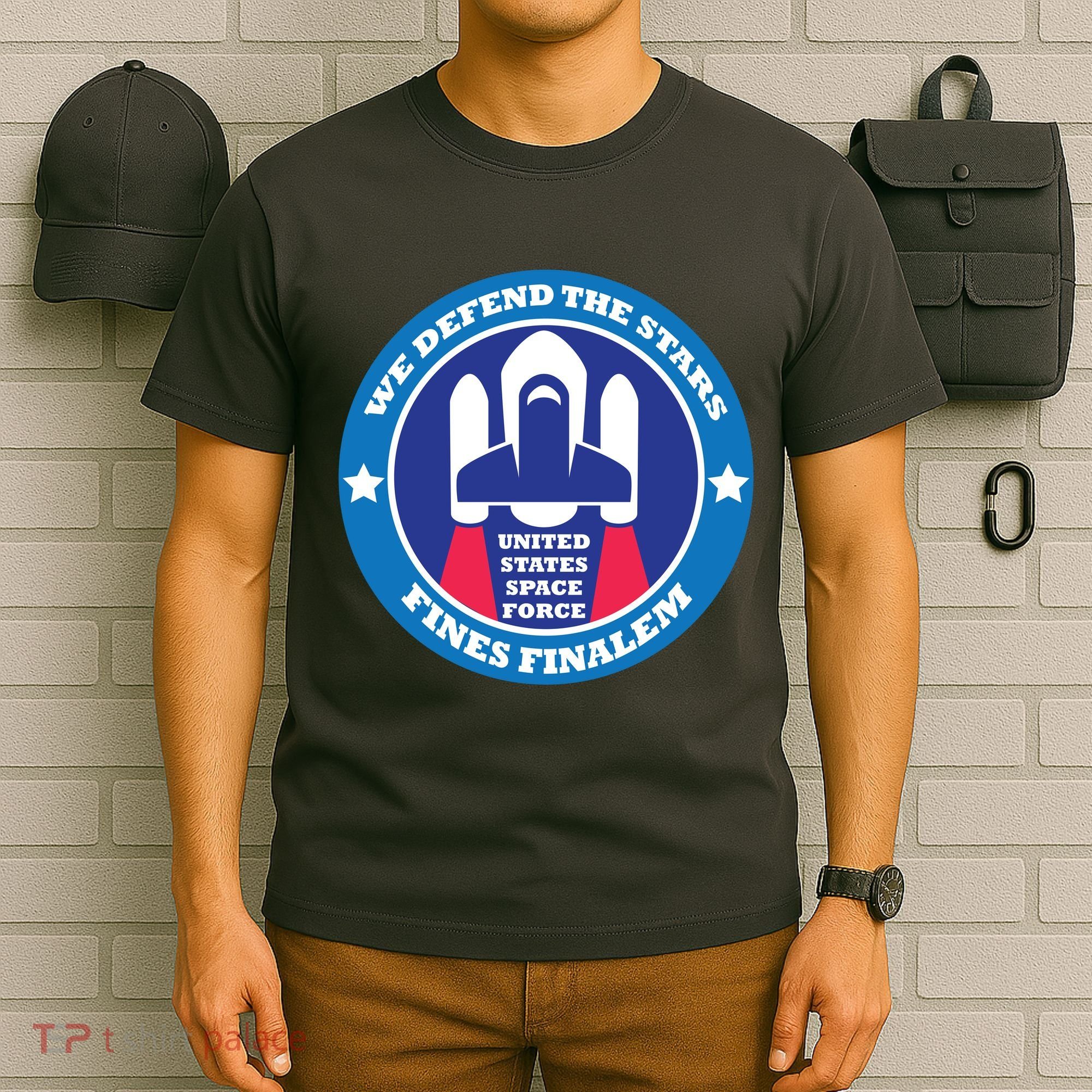 United States Space Force We Defend the Stars T-Shirt