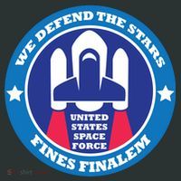 United States Space Force We Defend the Stars Backpack thumb 2