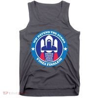United States Space Force We Defend the Stars Tank Top thumb 0