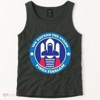United States Space Force We Defend the Stars Tank Top thumb 2