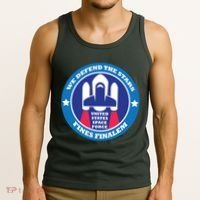 United States Space Force We Defend the Stars Tank Top thumb 3