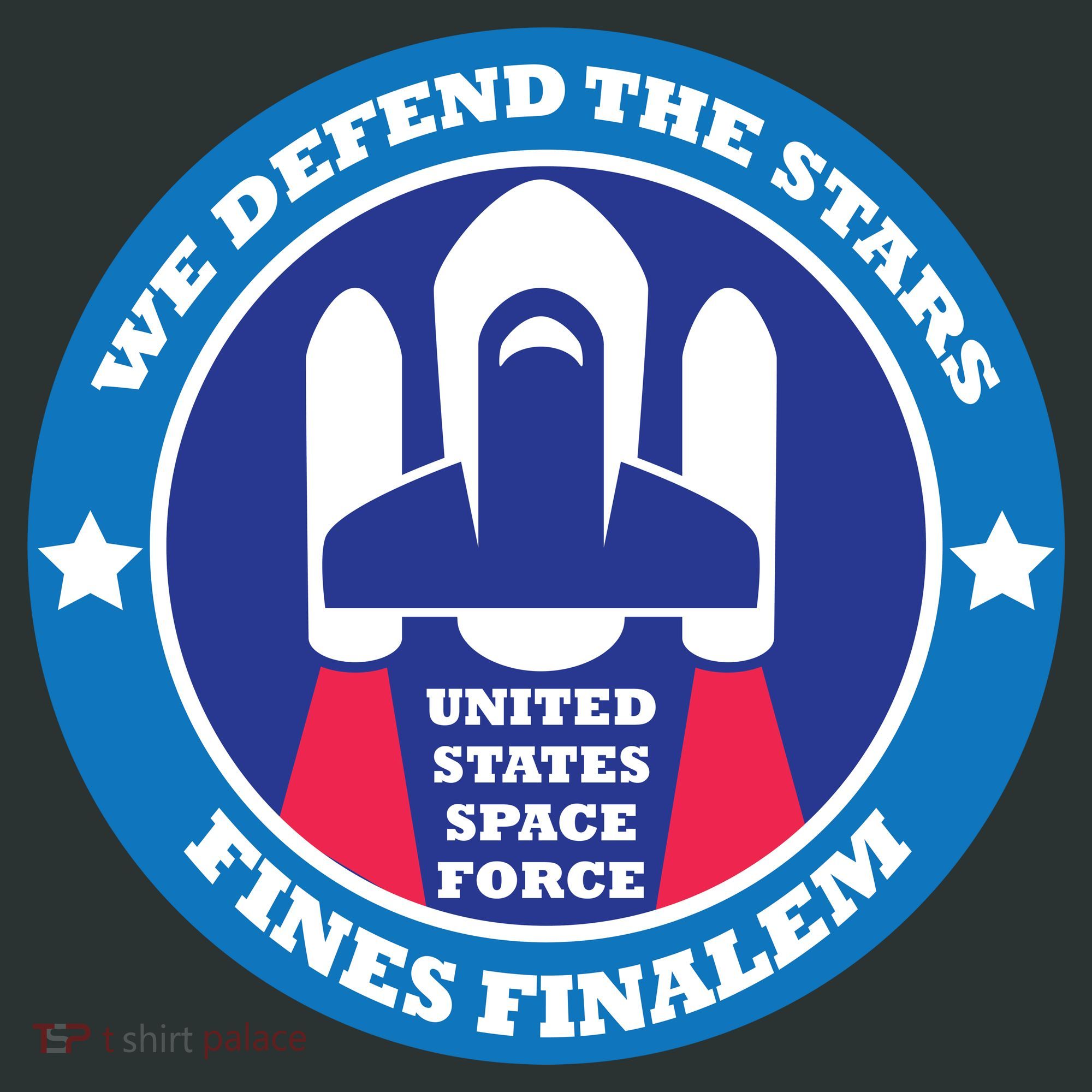 United States Space Force We Defend the Stars Kids Sweatshirt