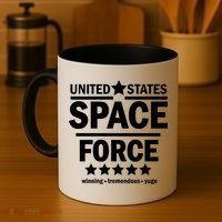 United States Space Force Winning Tremendous Yuge Coffee Mug thumb 4