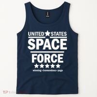 United States Space Force Winning Tremendous Yuge Tank Top thumb 2