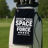 United States Space Force Winning Tremendous Yuge Golf Towel thumb 2