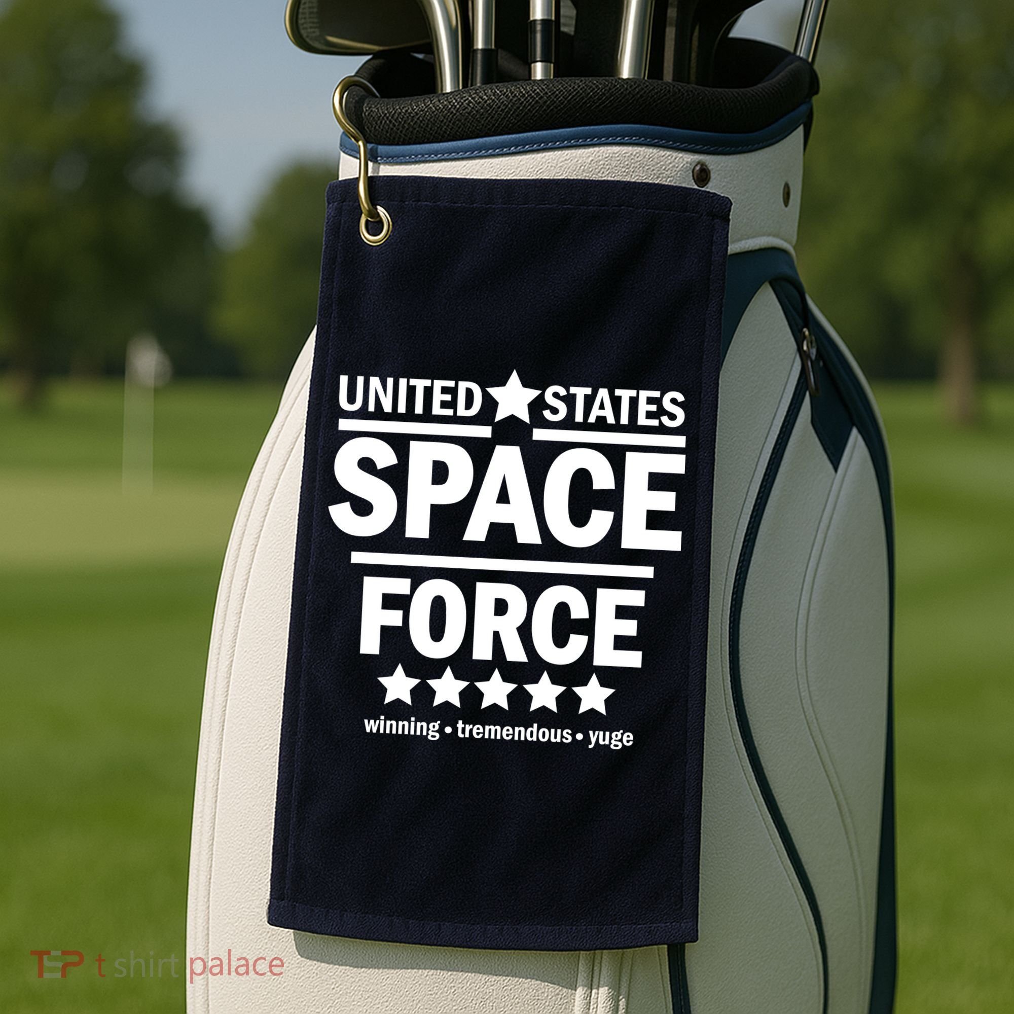 United States Space Force Winning Tremendous Yuge Golf Towel