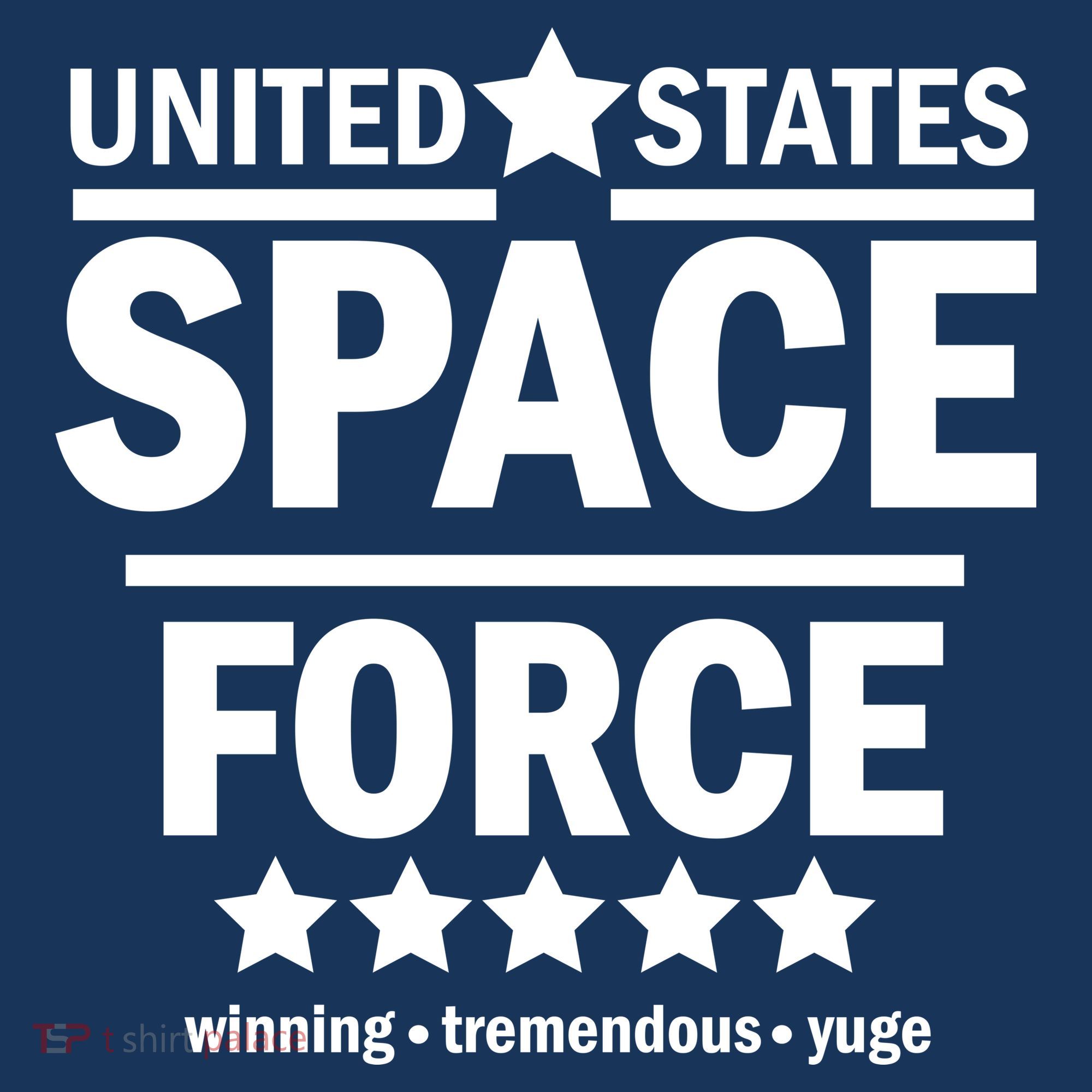 United States Space Force Winning Tremendous Yuge Golf Towel