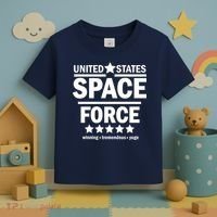 United States Space Force Winning Tremendous Yuge Toddler T-Shirt thumb 3