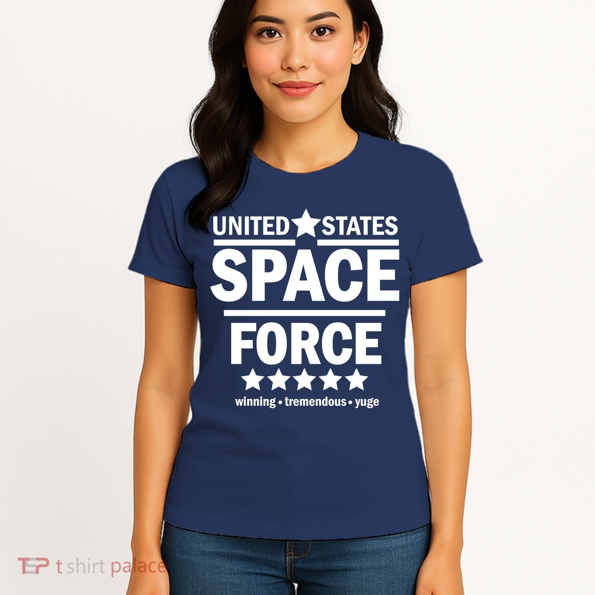 United States Space Force Winning Tremendous Yuge Women's T-Shirt