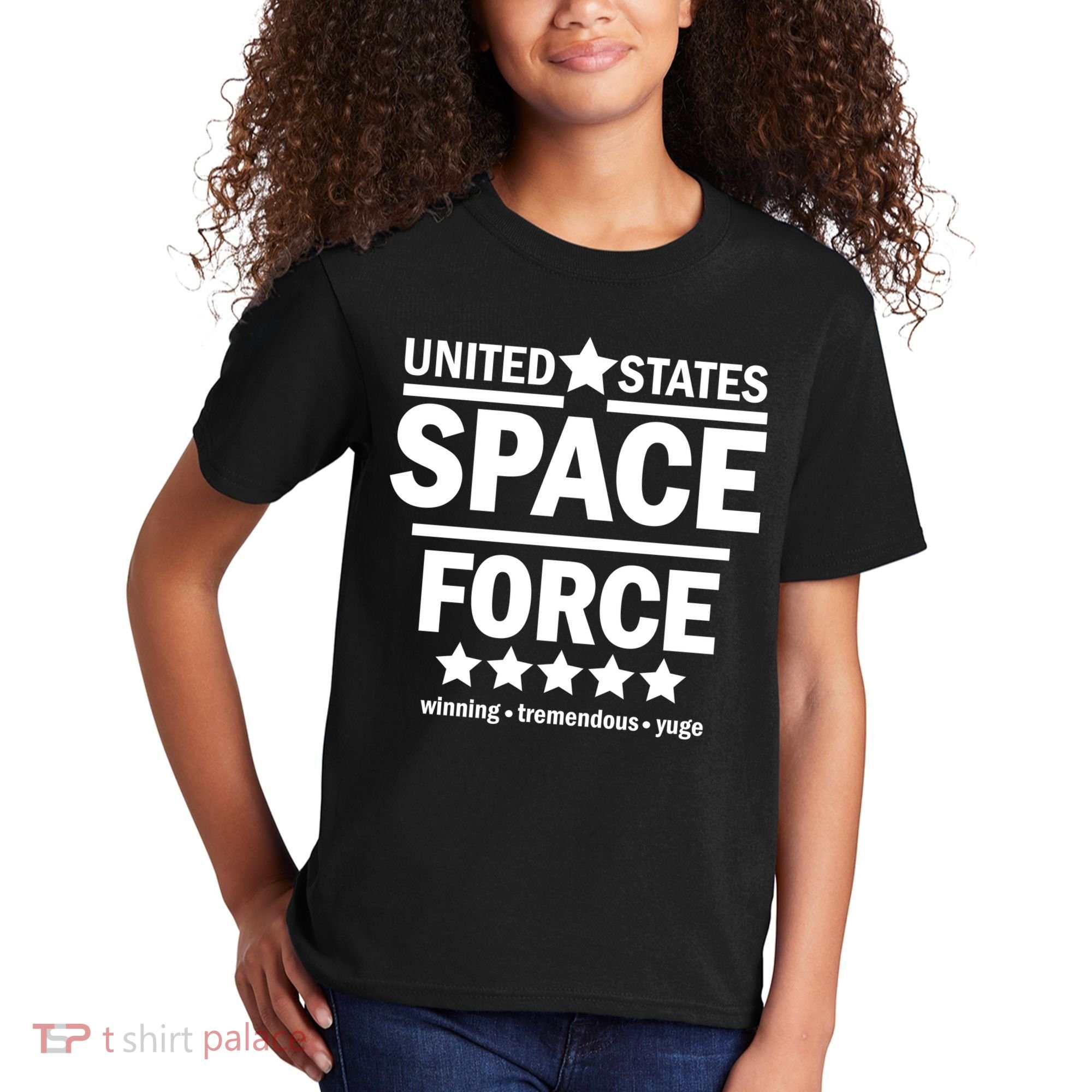 United States Space Force Winning Tremendous Yuge Kids T-Shirt