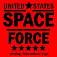 United States Space Force Winning Tremendous Yuge Santa Hat thumb 1