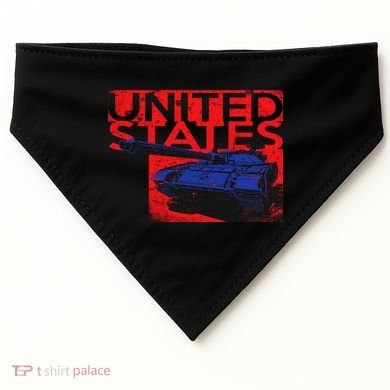 United States US Tank  USA-Made Doggie Bandana